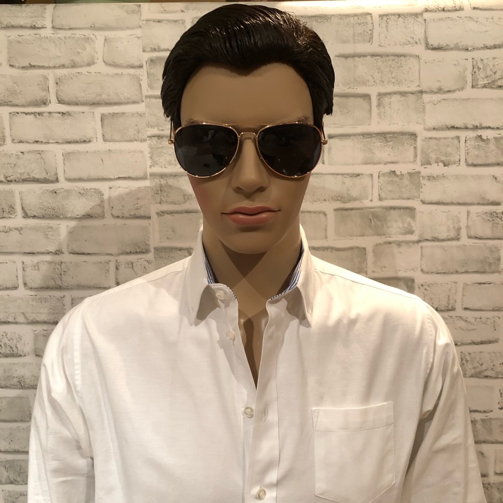 Jim Halo Gold Aviator Sunglasses w G15 Lenses